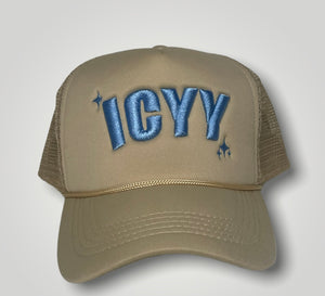 Creme Icyy Trucker Hat