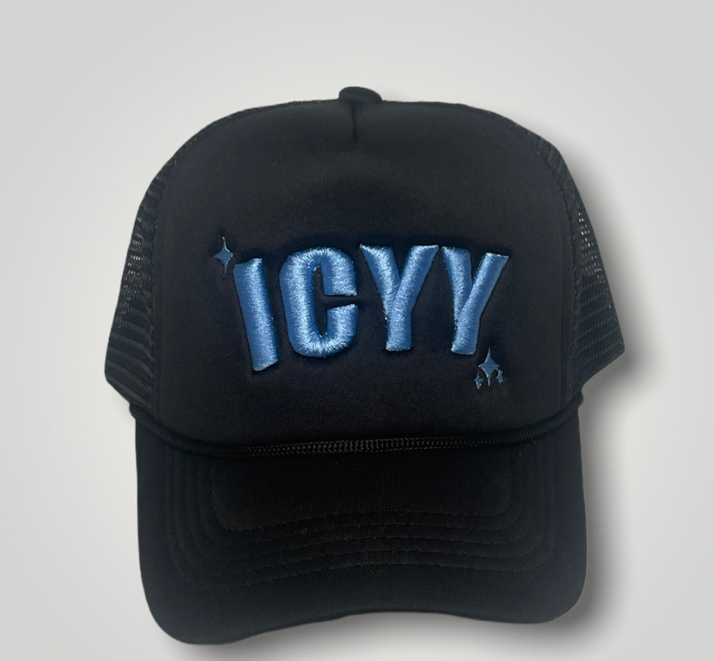 Black Icyy Trucker Hat